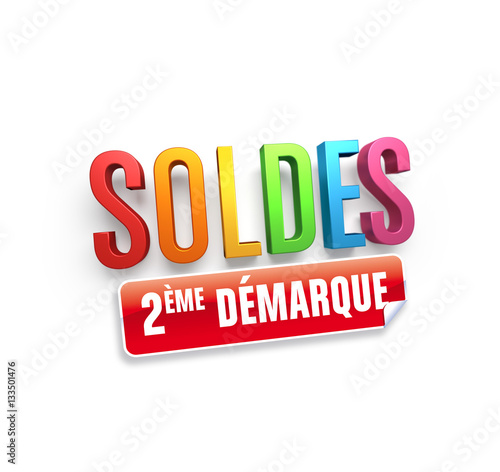 Soldes - Deuxième démarque