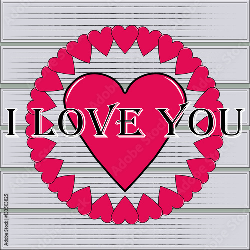 I love you - Happy Valentine's day card