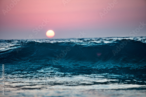 Fototapeta Naklejka Na Ścianę i Meble -  Sunset at ocean