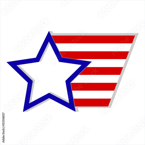 United States of America flag logo symbol emblem