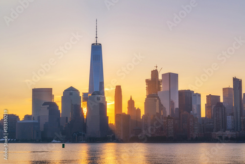 Freedom tower at sunrise  © Michael