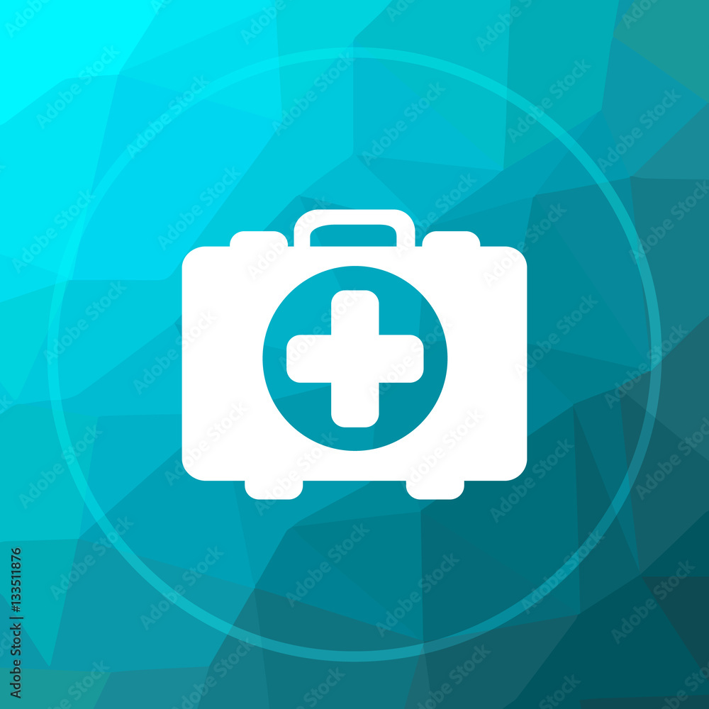 Fototapeta premium Medical bag icon