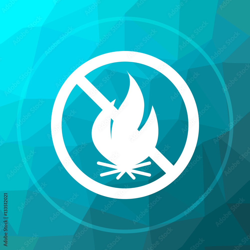 Fire forbidden icon Fire forbidden icon