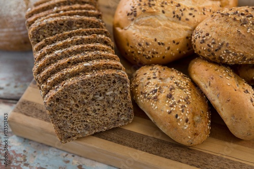 Different types of bread