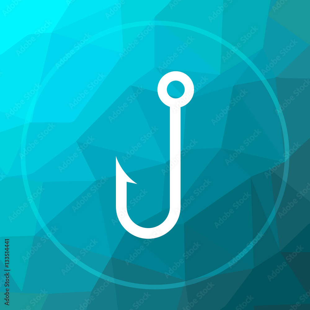 Fish hook icon Fish hook icon