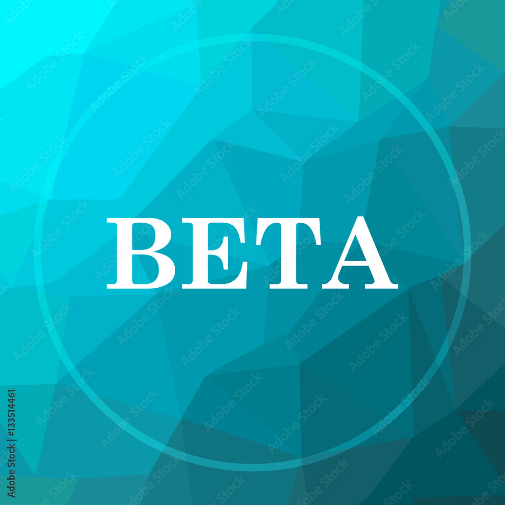 Beta icon StockIllustration Adobe Stock