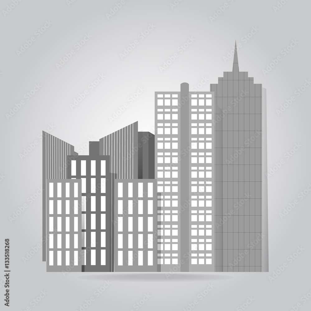 Office Building icon vector illustration