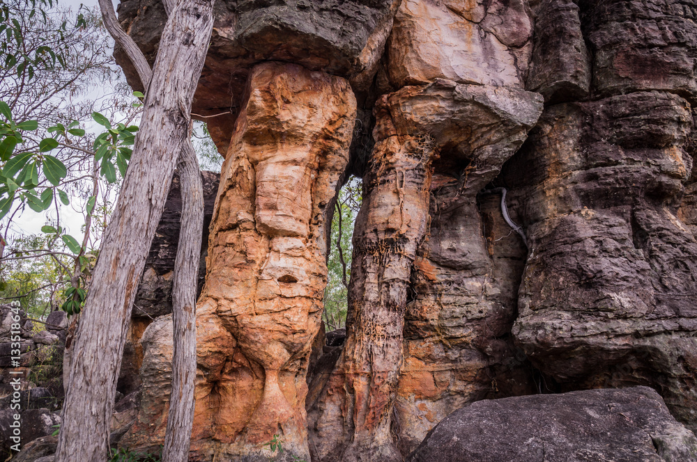 Lost City rock formations in Litchfield National Park