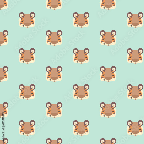 Fototapeta Naklejka Na Ścianę i Meble -  
Tiger pattern.