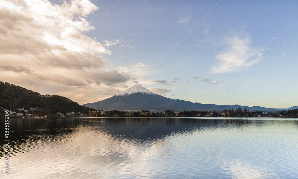 Mt.Fuji in the morning