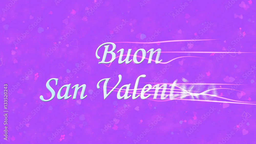 Happy Valentine's Day text in Italian Happy Valentine's Day text in Italian