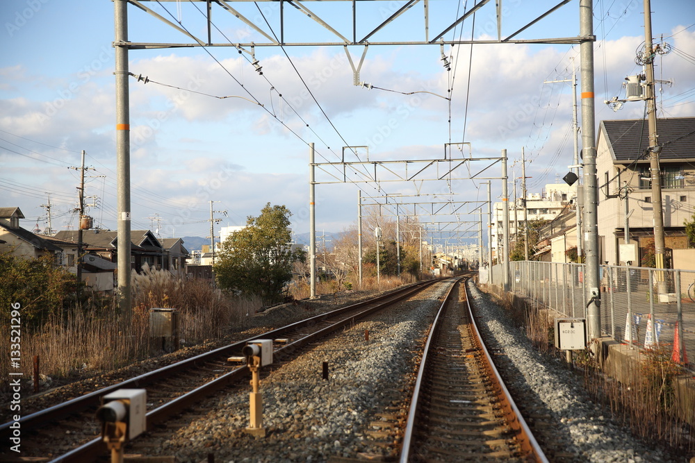 Japanese Railway tracks