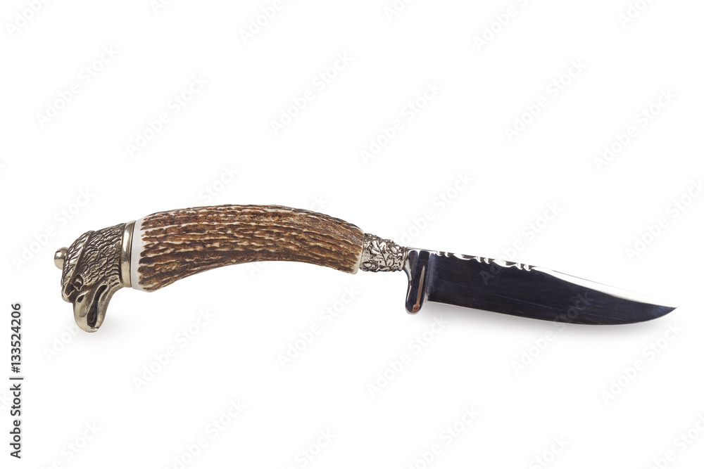 Obraz premium Vintage hunting knife