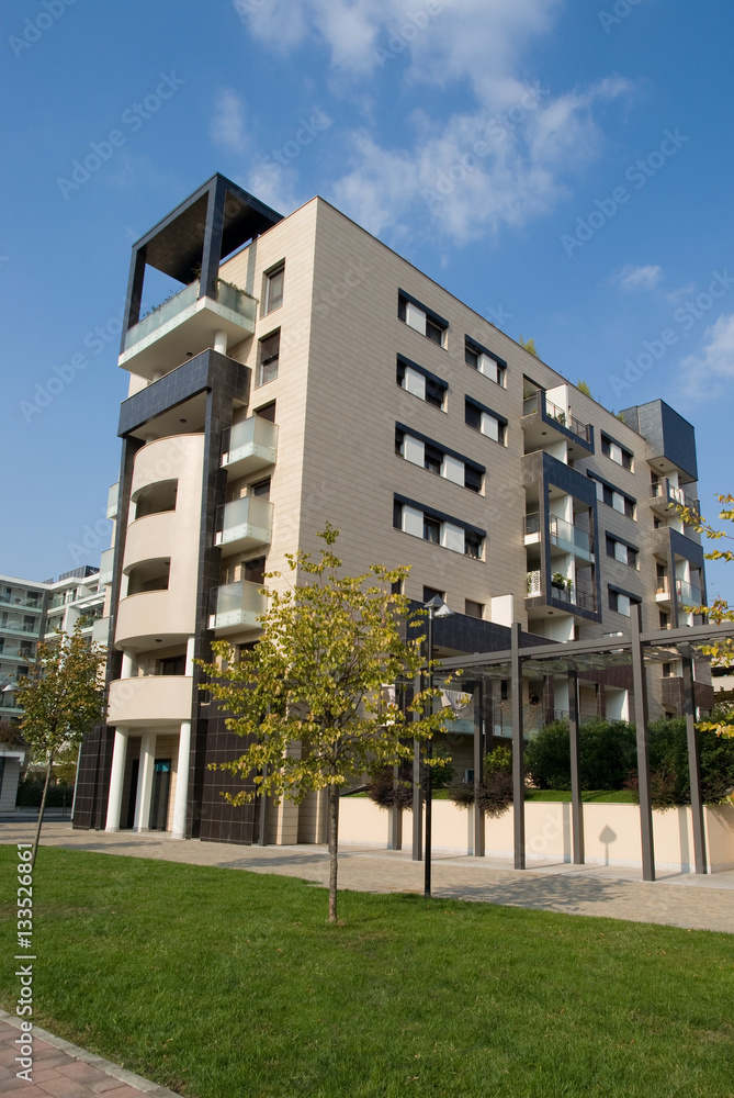 Modern residential building