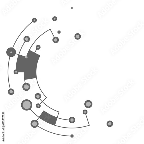 Abstract circle background