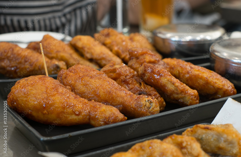 fried chicken wing fried chicken wing