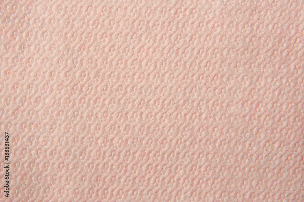 Fototapeta premium texture of pink paper napkin