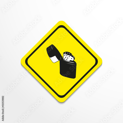 Lighter. Vector illustration.