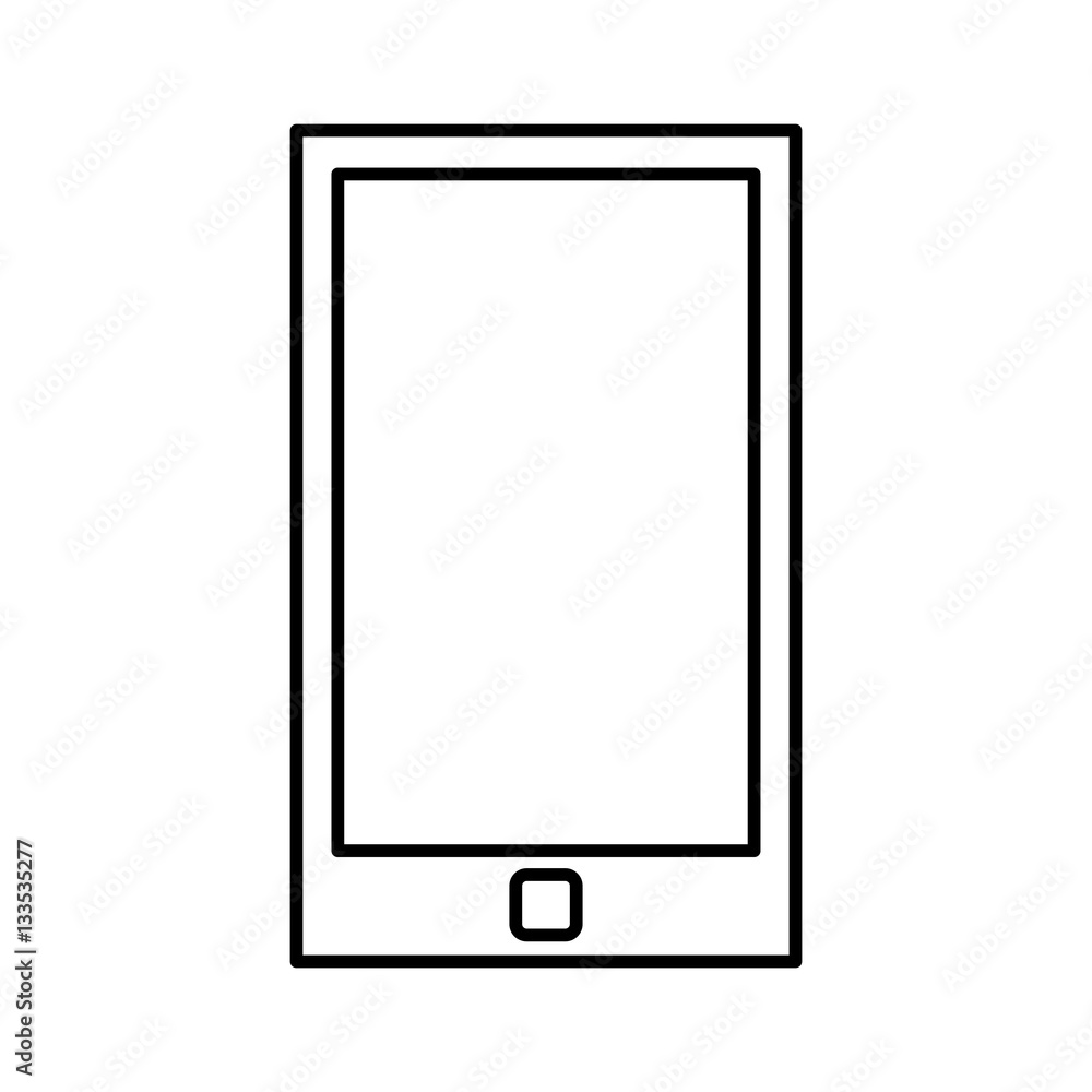 smartphone technology isolated icon vector illustration design smartphone technology isolated icon vector illustration design
