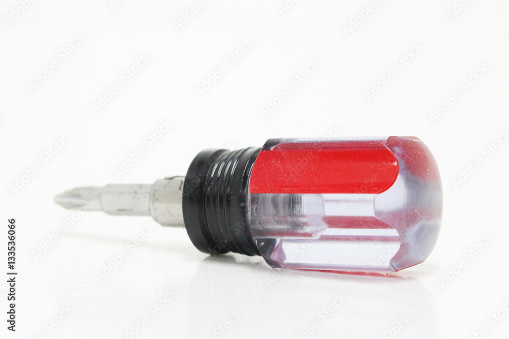 Screwdriver on white background Screwdriver on white background