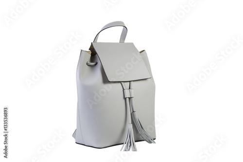 white female bag on a white background, online catalog