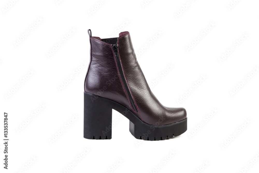 Spring shoes on a white background, online catalog Spring shoes on a white background, online catalog