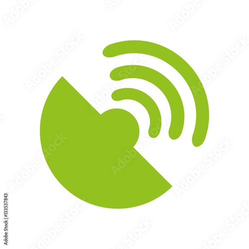 antena satellite isolated icon vector illustration design
