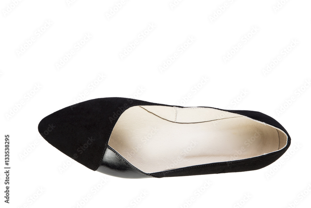 Spring shoes on a white background, online catalog Spring shoes on a white background, online catalog