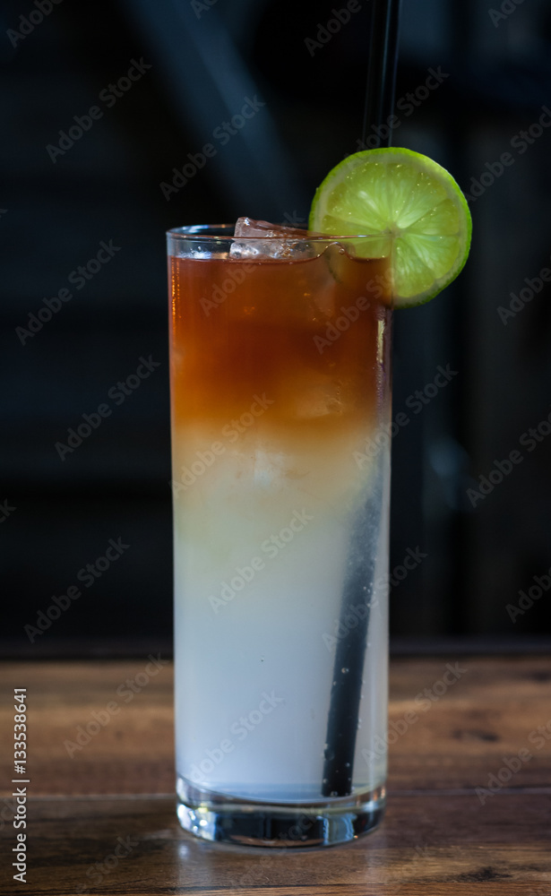 Dark and Stormy cocktail Dark and Stormy cocktail