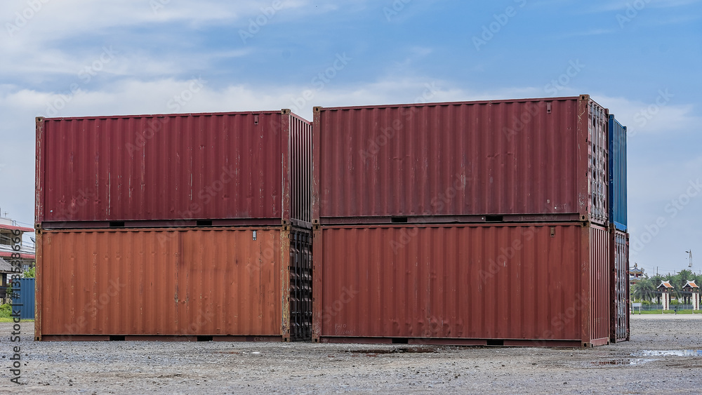 Fototapeta premium container