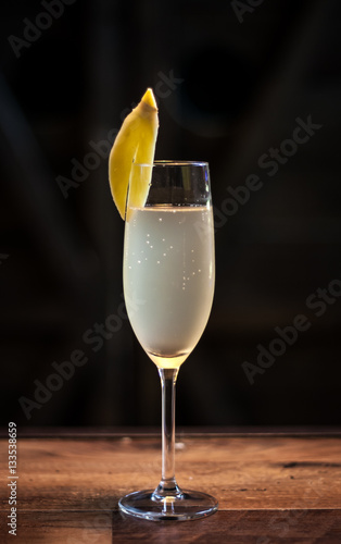 Ginger lady cocktail