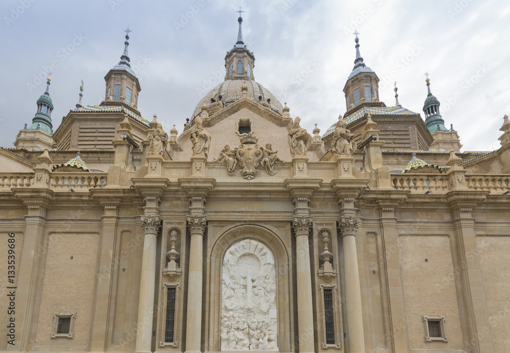 Basilica of the Virgen del Pilar in Zaragoza