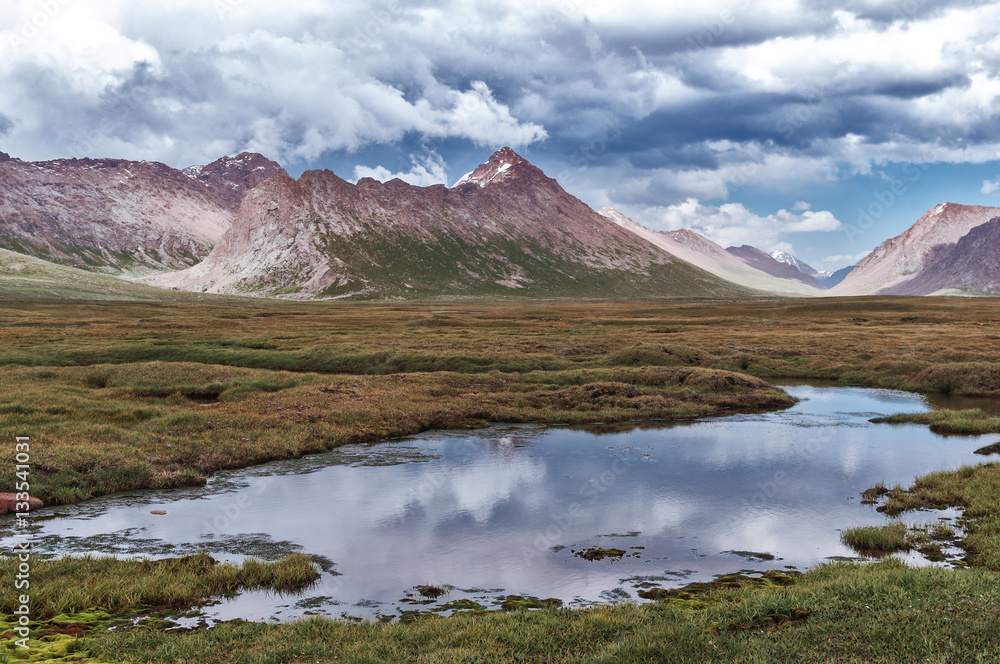 mountains of Kyrgyzstan