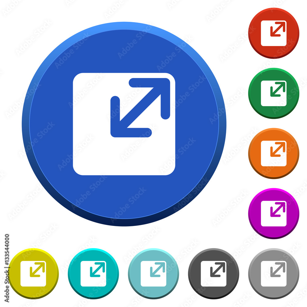 Resize window beveled buttons Resize window beveled buttons