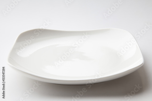白い角皿