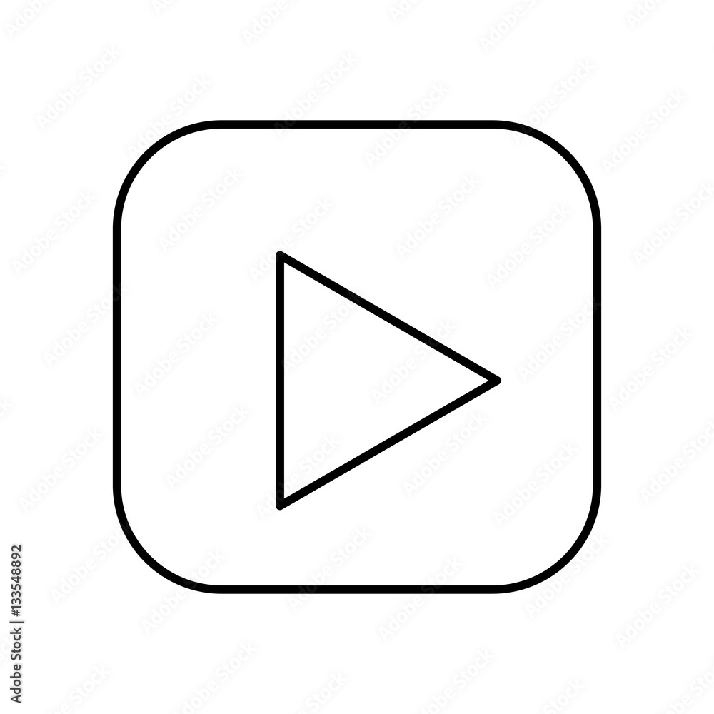 play button interface icon vector illustration design play button interface icon vector illustration design