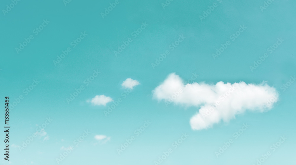 Beautiful clouds in airplane shape on blue sky. Travel concept. Beautiful clouds in airplane shape on blue sky. Travel concept.