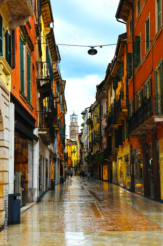 Street in Verona, Italy