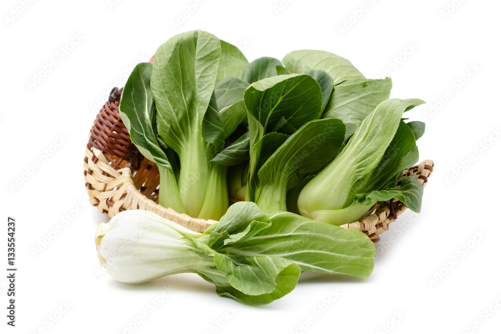 Fresh chinese cabbage on white background Fresh chinese cabbage on white background