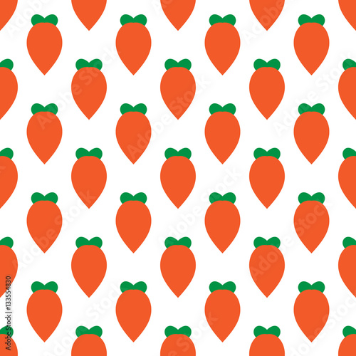 Seamless pop carrot pattern...