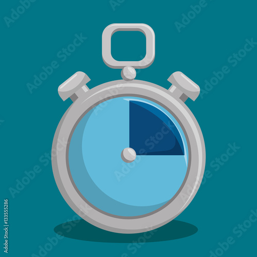 chronometer watch isolated icon vector illustration design