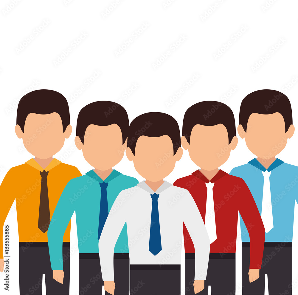 businessmen characters avatar isolated vector illustration design businessmen characters avatar isolated vector illustration design