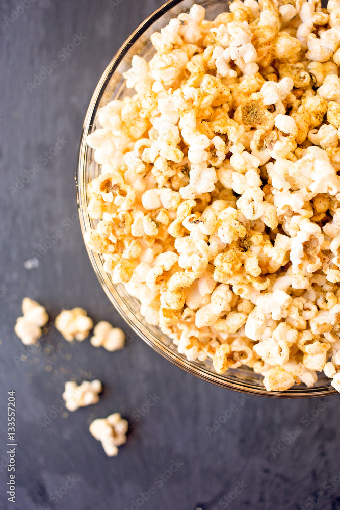 Popcorn with Vegan Spices Popcorn with Vegan Spices