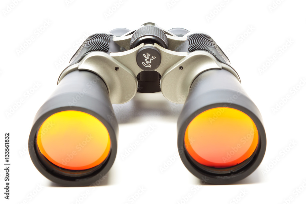 Binoculars Isolated On White Binoculars Isolated On White