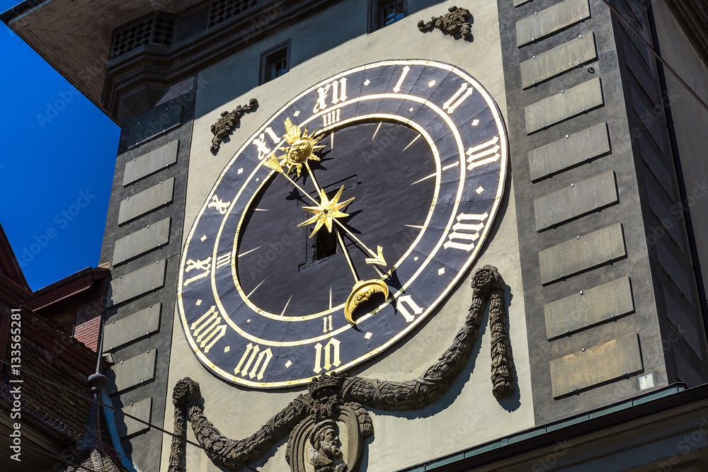 Clock tower in Bern Clock tower in Bern