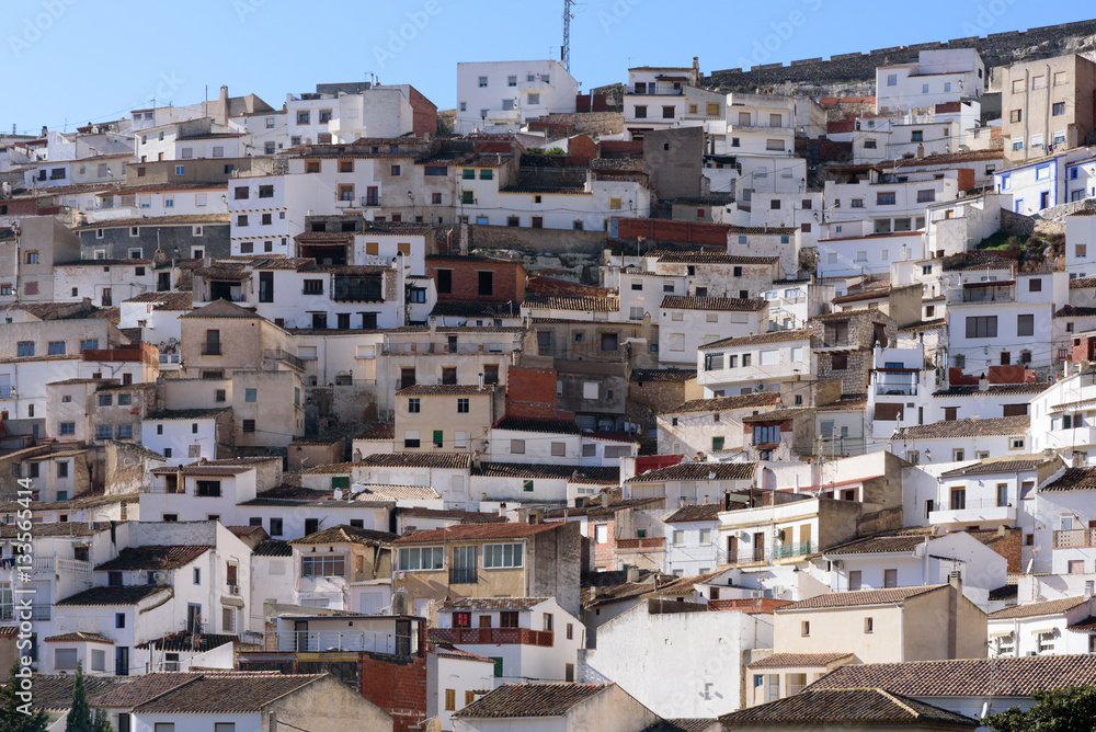 Houses on the mountainside