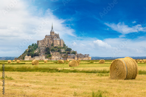 Εκτύπωση καμβά Mont Saint Michele, France