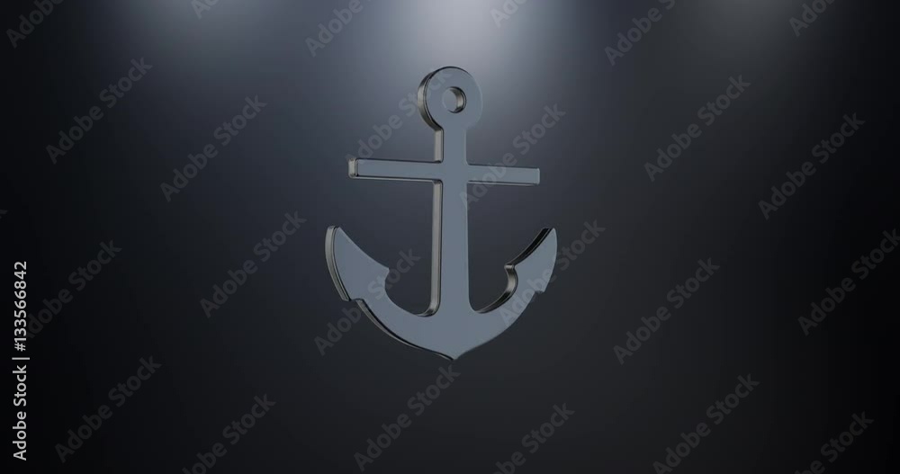 Animated Sea Anchor Black 3d Icon Loop Modules for edit with alpha matte
Animated Sea Anchor Black 3d Icon Loop Modules for edit with alpha matte