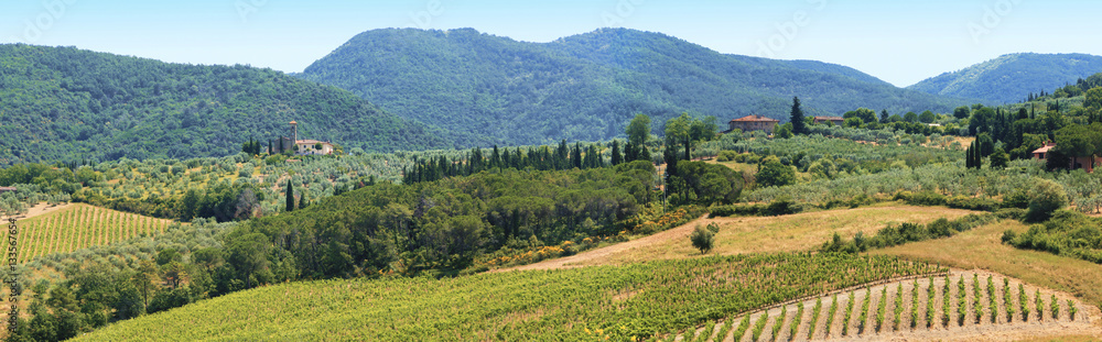 Obraz premium Paysage de toscane