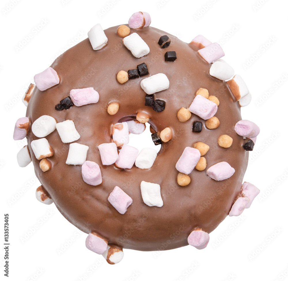 Donut on white background Donut on white background